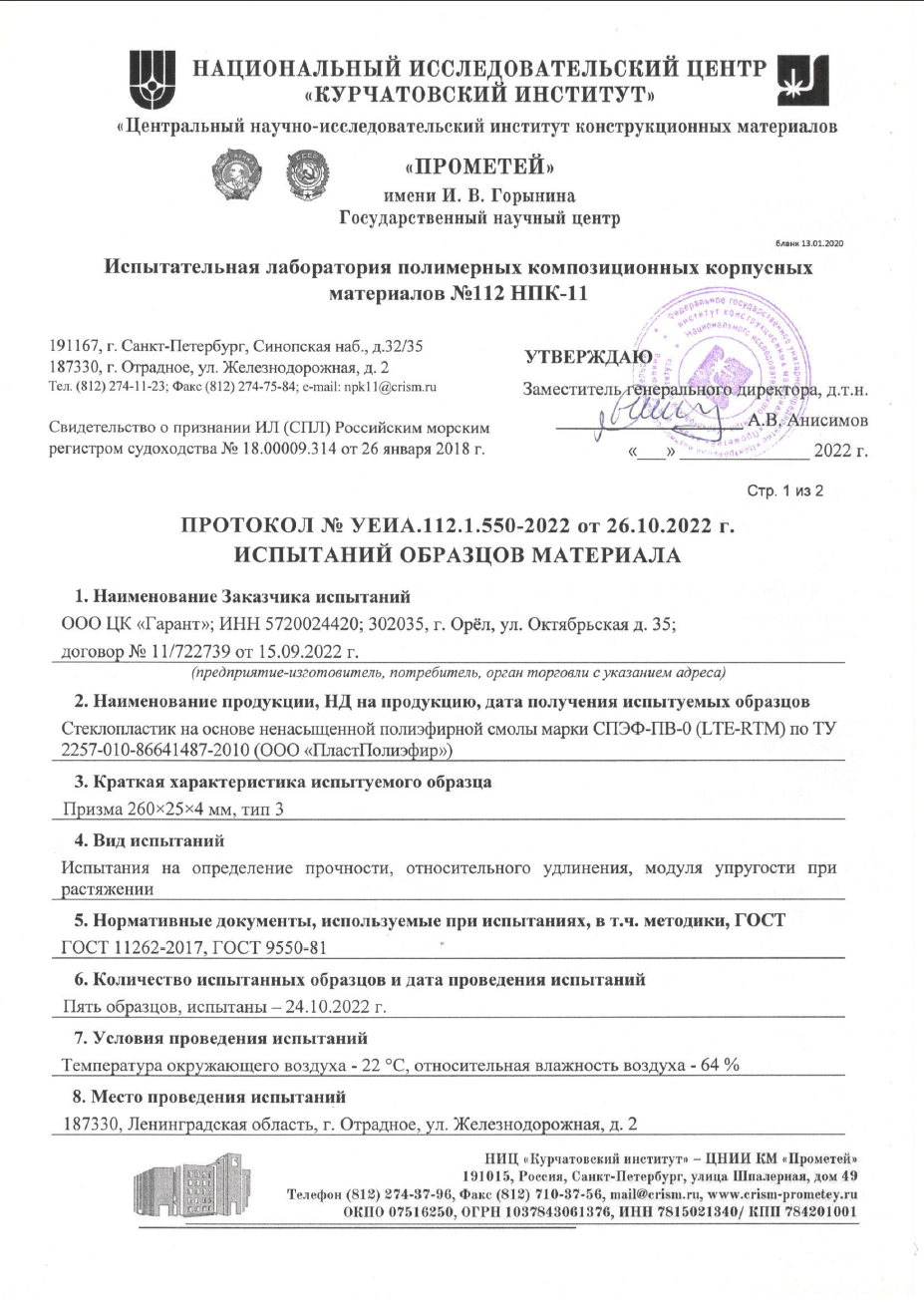 Протокол №УЕИА.112.1.550-2022